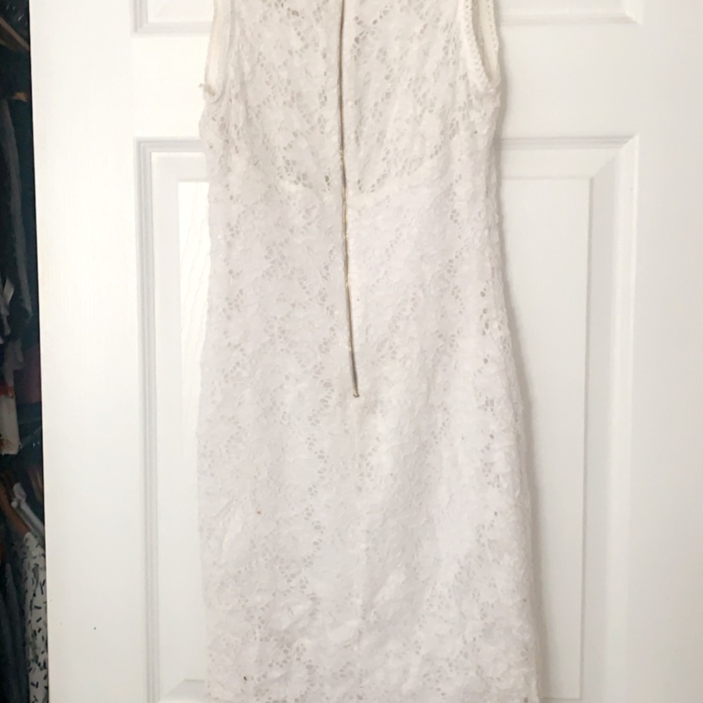 White lace dress size small